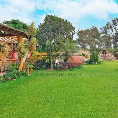 Espectacular casa de campo rodeada de reas verdes en La Casica Pachacamac