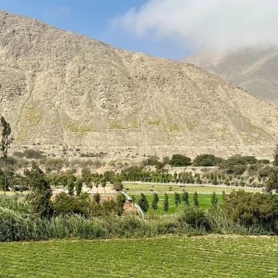 Fundo de  hectreas brazado por ambos lados del majestuoso ro Alto Lurin