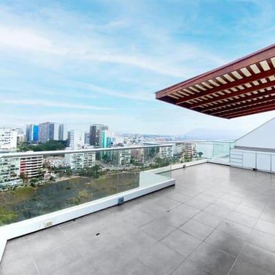 Lindo Penthouse dplex con  terrazas y bella vista al mar Miraflores