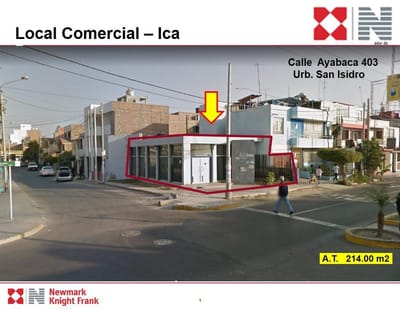 LOCAL COMERCIAL - SAN ISIDRO - ICA