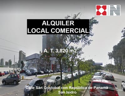 ALQUILER - LOCAL COMERCIAL - SAN ISIDRO -