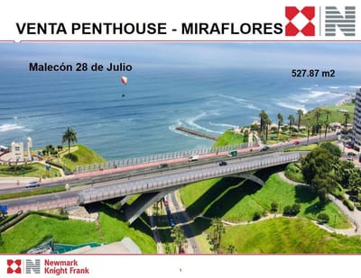 VENTA PENTHOUSE - MALECON 28 DE JULIO - MIRAFLORES