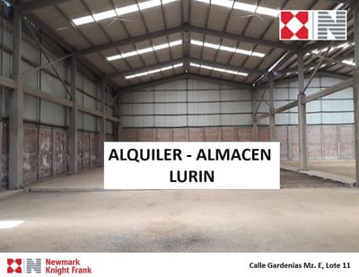 ALQUILER LOCAL INDUSTRIAL - LURIN - 5,200 M2