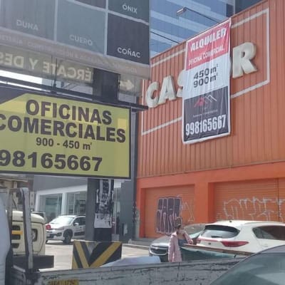 ALQUILER DE OFICINAS ADMINISTRATIVAS EN SURQUILLO