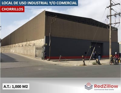 ALQUILER LOCAL INDUSTRIAL (1,000M2) - CHORRILLOS