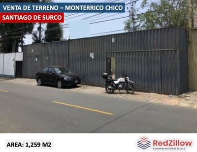 VENTA TERRENO 1,259M2 - MONTERRICO CHICO - SURCO