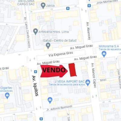 Vendo tienda estratgicamente ubicada en la Av Grau cdra