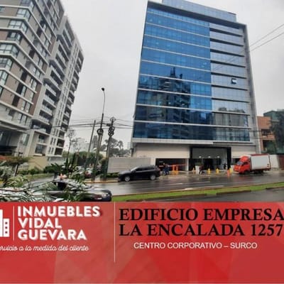ALQUILER DE OFICINA IMPLEMENTADA DE  M EN CE LA ENCALADA  SURCO