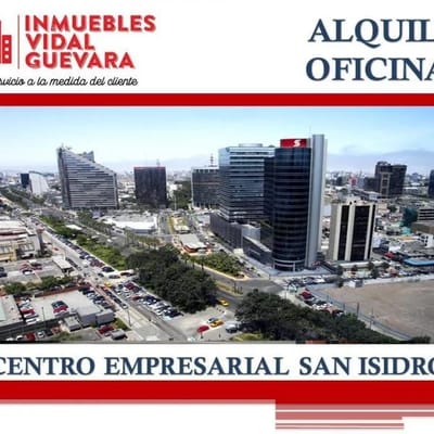 ALQUILER DE OFICINA IMPLEMENTADA  M EDIFICIO MAYOR BLONDET  SAN ISIDRO
