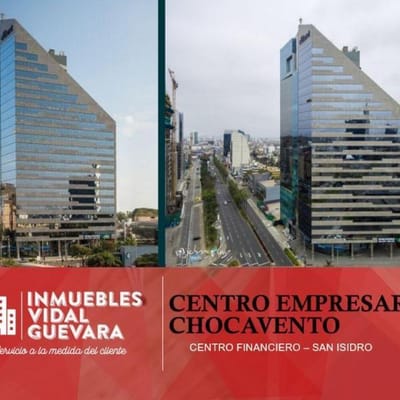 ALQUILER DE OFICINA IMPLEMENTADA  M EN CE CHOCAVENTO  SAN ISIDRO