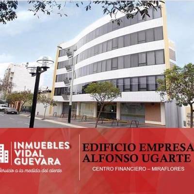 ALQUILER DE OFICINA IMPLEMENTADA  M EDIFICIO ALFONSO UGARTE  MIRAFLORES