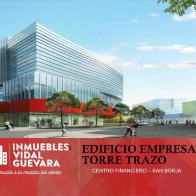 ALQUILER OFICINA IMPLEMENTADA DE  M  TORRE TRAZO  SAN BORJA