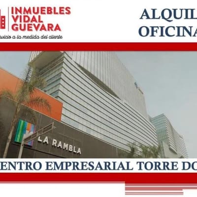 ALQUILER OFICINA IMPLEMENTADA DE  M  TORRE DOS  SAN BORJA
