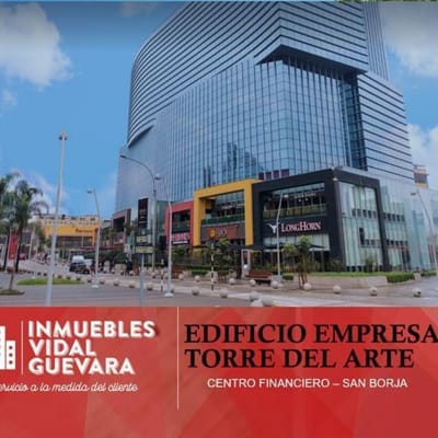 ALQUILER OFICINA IMPLEMENTADA DE  M  TORRE DEL ARTE  SAN BORJA