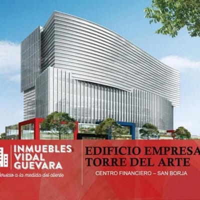 ALQUILER OFICINA IMPLEMENTADA DE  M  TORRE DEL ARTE  SAN BORJA