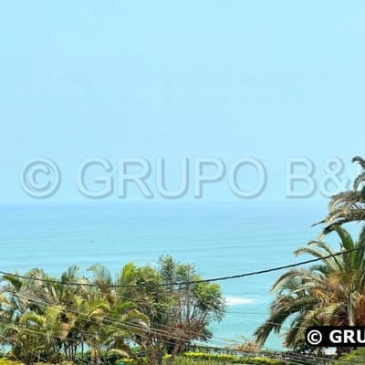 Vista al Mar dorm y Terraza en el Malecn privado de Barranco Clsico