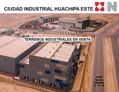 Venta de Terreno Industrial en Lurigancho - Huachipa Este 2,000 m2