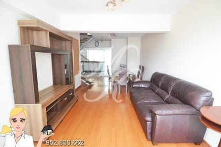 LINDO DUPLEX 3 DORM. semi amoblado CERCA A PARDO Y PARQUE GEMELAS