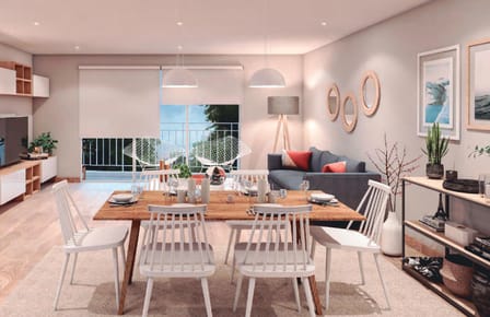 DEPARTAMENTOS DE ESTRENO CON BALCÓN Y VISTA AL PARQUE!!