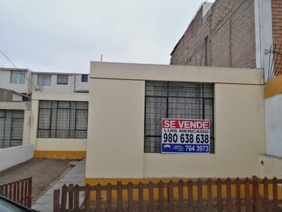 SE VENDE CASA RESIDENCIAL DE 1 PISO  ENRIQUE OPPENHIMER - SAN JUAN DE MIRAFLORES