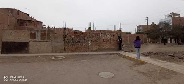 VENTA DE TERRENO SEMI CONSTRUIDO EN PUENTE PIEDRA 132M2