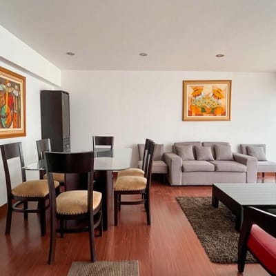Venta dplex primer piso con terraza  hab   est  en El Polo  Surco