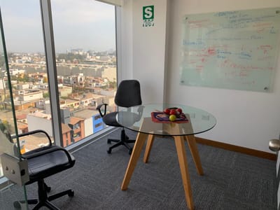 Oficina de estreno en Centro Empresarial de Miraflores de 60 metros