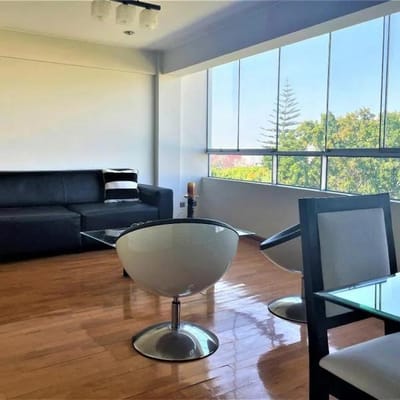 Encantador y  modernizado  Flat frente parque en excelente zona en San Borja