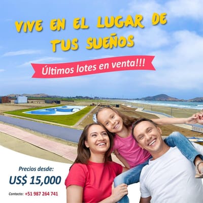 OFERTA LOTES EN OCASIÓN 2da FILA VISTA AL MAR
