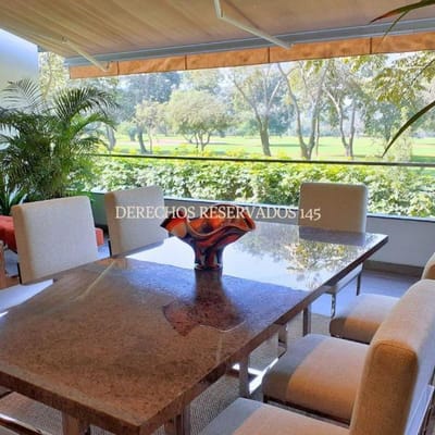 AT  m Exclusivo departamento con espectacular vista al Golf