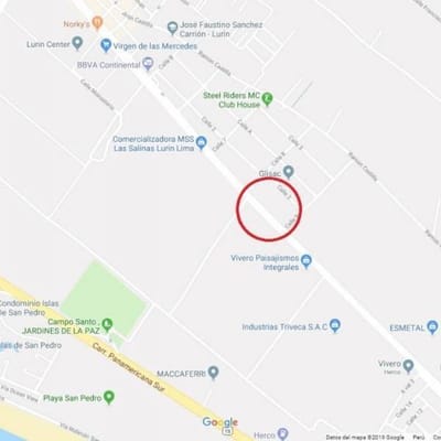 Vendo local industrial de 1605m² con frente a la ant. Panamericana Sur, Lurín