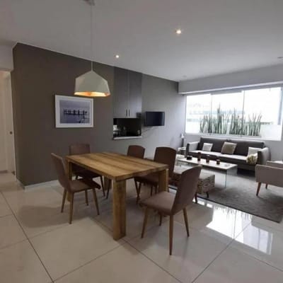 Alquilo departamento amoblado de 120m² cerca del Óvalo Gutiérrez, San Isidro