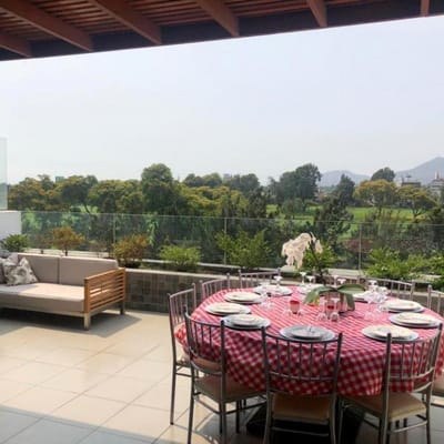 Vendo Penthouse Duplex con terraza amplia y piscina, frente al Golf Los Inkas