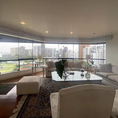 Vendo/Alquilo amplio departamento de 296m² con vista al Golf, San Isidro