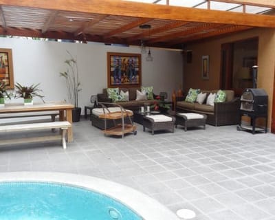 REMATO ESTUPENDO DEPARTAMENTO EN EVENTA 600M2 CON TERRAZA ,JARDINES Y PISCINA