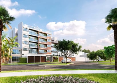 Venta de departamentos frente a parque