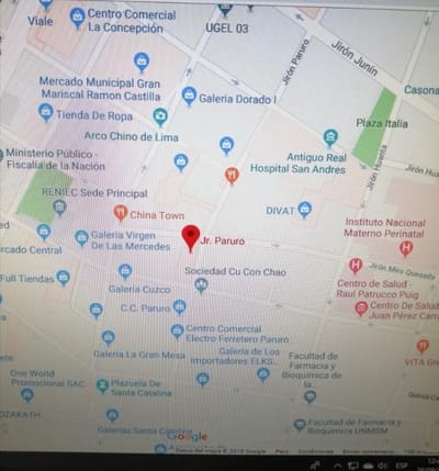 LOCAL COMERCIAL EN ALQUILER PARURO