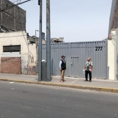 TERRENO EN VENTA EN JR HUANUCO CERCADO DE LIMA