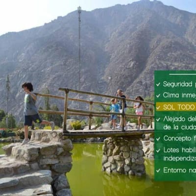 LOTE EN GRAN CONDOMINIO CAMPESTRE HUAROCHIRI