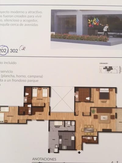 DEPARTAMENTO VENTA ESTRENO FRENTE A PARQUE SURCOSurco