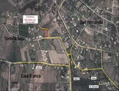 TERRENO EN VENTA LA TOMINA PACHACAMAC