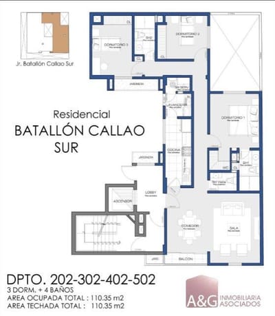 Flat cerca a Parque 3 dorm, 1 estacionamiento $ 224,500 Las Gardenias