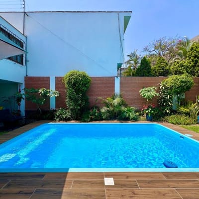 Venta en Surco Hermosa Casa  con Enorme Jardn y Piscina