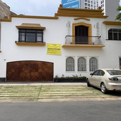 ALQUILER  CASA COMO OFICINA  JESUS MARIA