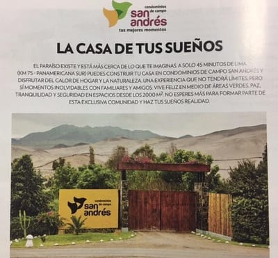 Terreno / Lote en Venta en Sta.Cruz De Flores