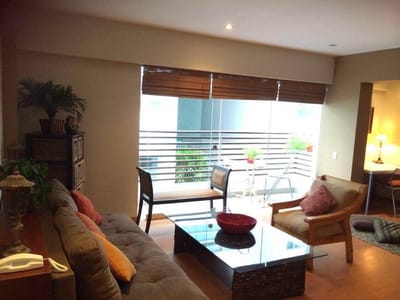 Alquilo lindo departamento amoblado en 2 de mayo Miraflores  con balconcito