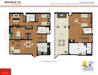 Departamento en Venta en San Borja