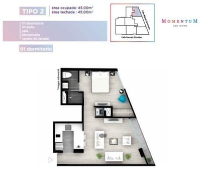 LINDO DPTO. EN VENTA EN SAN ISIDRO