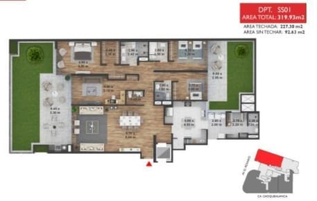 VENTA DE PRECIO DPTO. EN PROYECTO SAN ISIDRO CONSTRUCTORA A 1