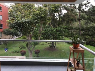 Linda vista a parque